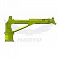 6T Ship Hydraulic Telescopic Marine Crane