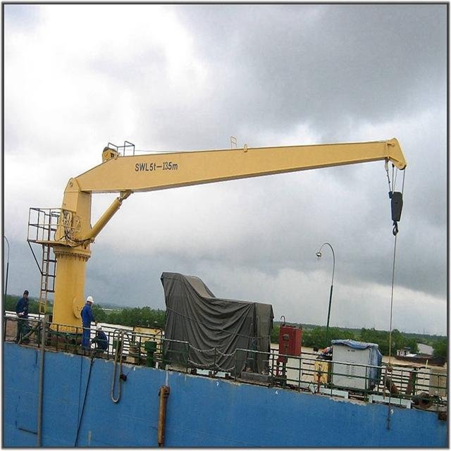 3 ton Straight Boom Marine Crane - EMC15 - HAOYO (China Manufacturer) -  Lifting Systems - Logistics Products - DIYTrade China manufacturers