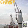 HAOYO Stiff Boom Deck Boat Cranes with ABS BV 