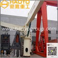 3t/15m Fixed Boom Marine Ship Crane with imported customized accessories