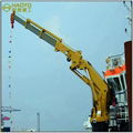 5 ton Knuckle Boom Articulated Marine Crane 