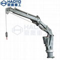 Foldable Knuckle Boom Used Ship Crane