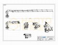 Foldable Knuckle Boom Used Ship Crane