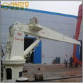 Electric Fixed Marine Deck Hydraulic Crane