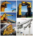  Telescopic Boom Offshore Dock Davit Crane Sales with Winch