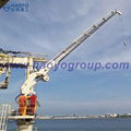 Customized Knuckle Boom Marine Deck Crane Manufacturer Price
