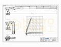 小型折臂船用甲板海上起重機