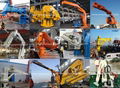 1.2ton/14.4m Folding Ship Cargo Hose Handling Crane