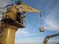 10t Hydraulic Stiff Boom Deck Marine Crane