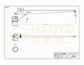 豪鹰直臂艇液压船用起重机 2