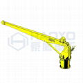 Stiff Boom Marine Pedestal Boat Crane