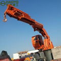  Mini Electric Hydraulic Marine Folding Crane on Boat