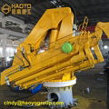 Hydraulic Workshop Foldable Boom Deck Crane