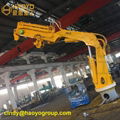 5 tons Hydraulic Foldable Boom Pedestal Crane  