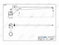 Fixed Ship Crane Types with Hydraulic Winches 