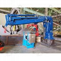  Mini Electric Hydraulic Marine Folding Crane on Boat