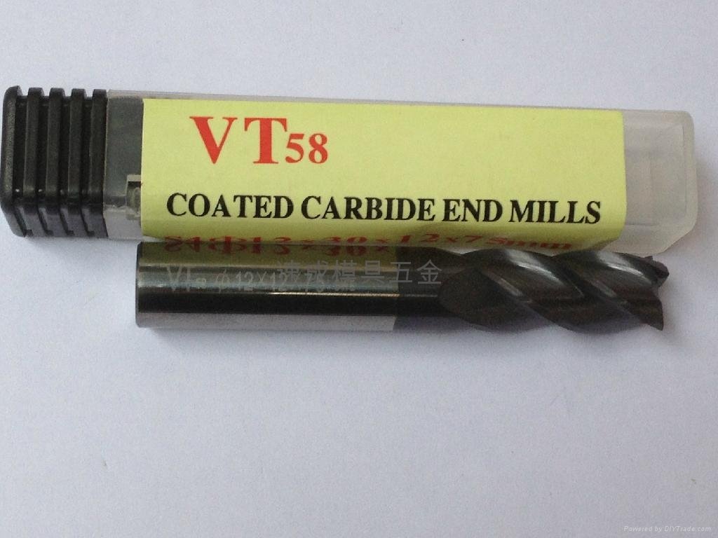 VT48/VT58合金塗層銑刀 2