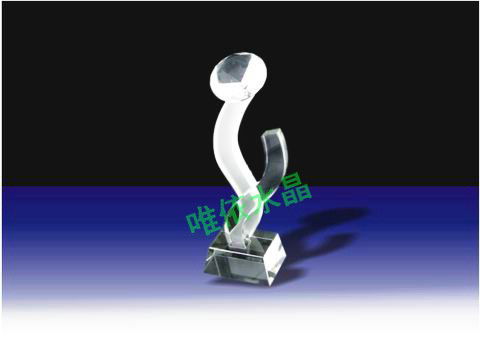 Crystal trophy 5