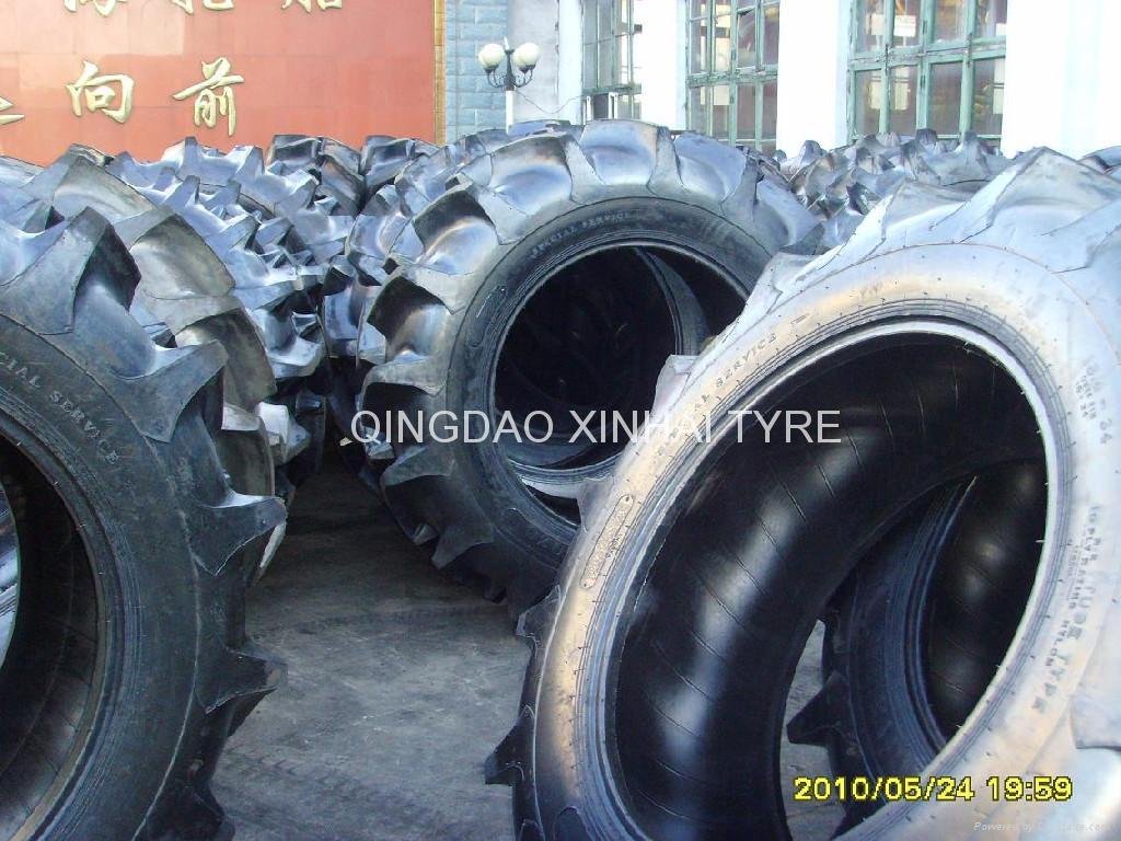 Tractor R2 pattern tyre ,paddy field tire 18.4-38