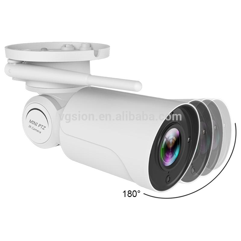 IP66 Outdoor Pan Tilt WIFI IR camera 3.6 mm lens max. 64 GB memory card 3