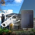 Low Power Consumption Solar Powered WIFI Security IP camera Max. support 64GB  2