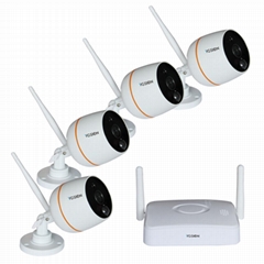 4ch 1080P MINI WIRELESS Surveillance KIT