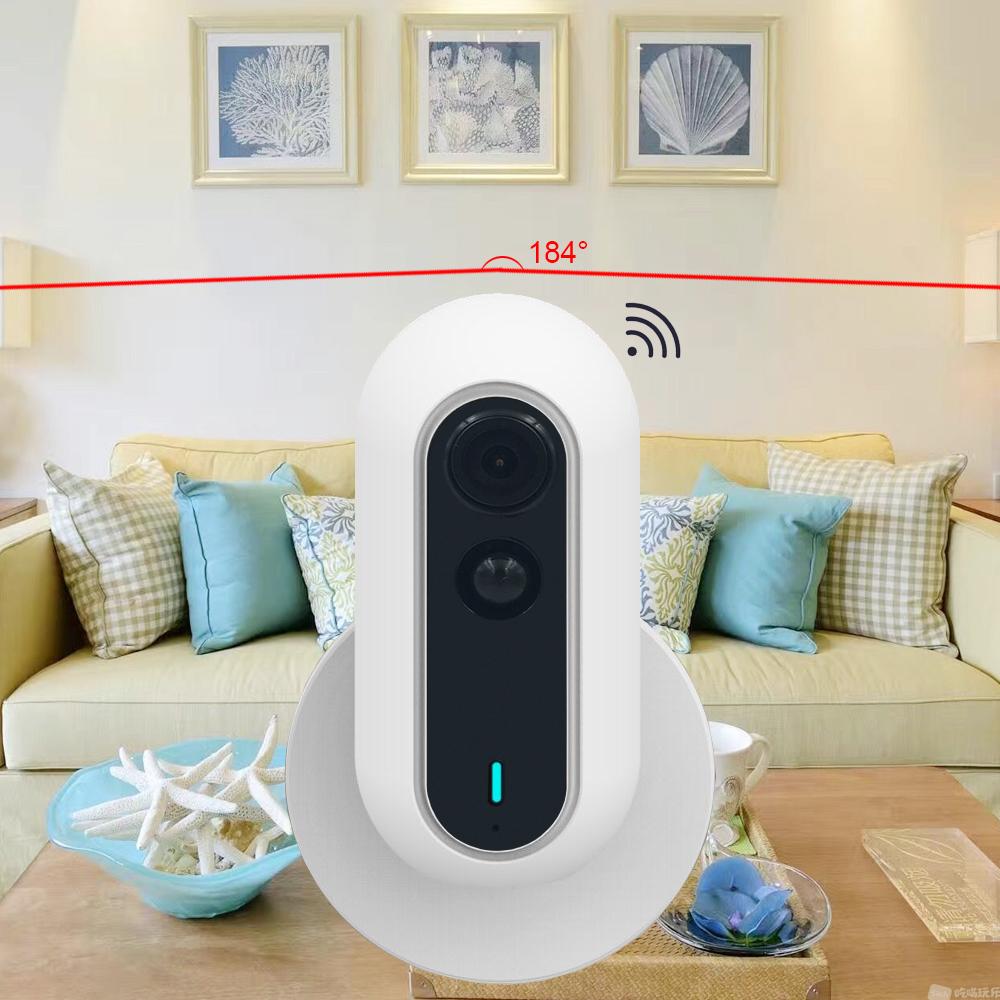 2 megapixel sensor 1080P PIR Wifi Network Cube panorama Camera 2