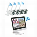 4 channel wireless Security System with