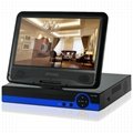 HD 720P video record and playback Surveillance Kit 4