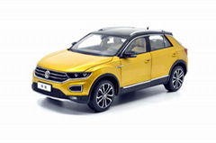 1:18 Volkswagen T-ROC 2018 Diecast model Car