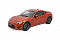 Model Making Supply Toyota GT86 2013 Diecast Car Models Collectable Scale Hobby 1