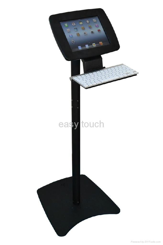 Aluminum Kiosk Stand for iPad 3