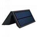 Garden Outdoor Solar Powered Pathway Shed Outside Solar Wall Lights