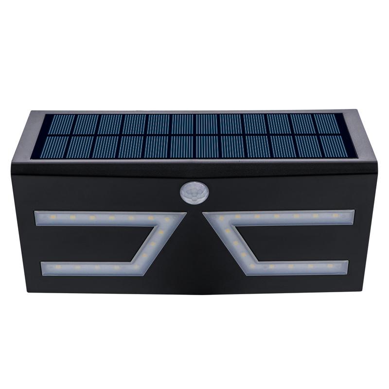 Garden Outdoor Solar Powered Pathway Shed Outside Solar Wall Lights 4