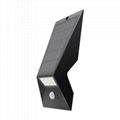 Outdoor Garden Home Using Motion Sneor LED Solar Wall Light Home