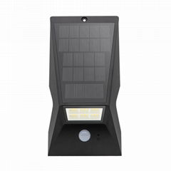 Outdoor Garden Home Using Motion Sneor LED Solar Wall Light Home