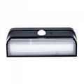 Shenzhen IP65 Wall Mounted Led Solar Powered Outdoor Waterproof Led Wall Light 4