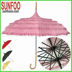 Wholesale red pagoda umbrella