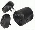 Universal Travel Adapter with USB 2