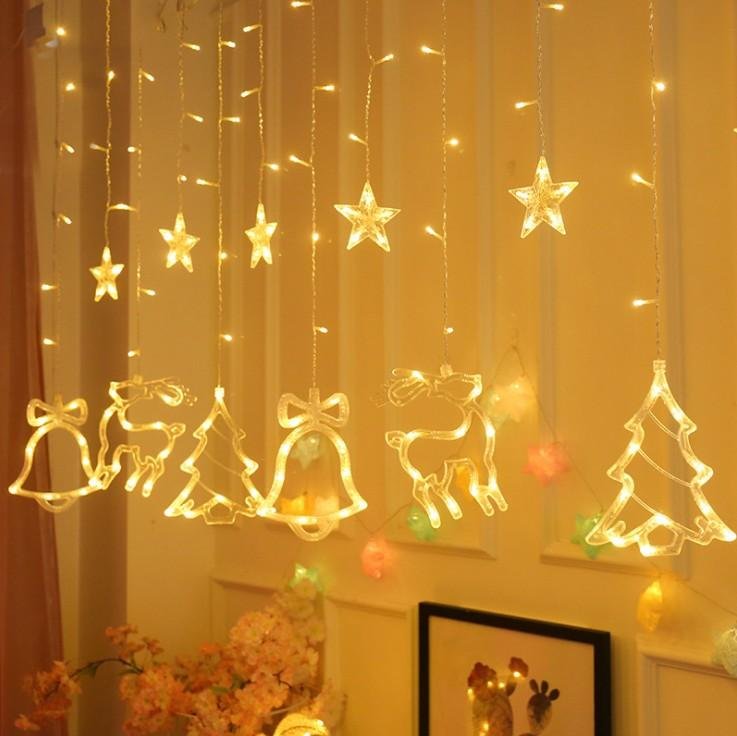 led christmas curtain light 5
