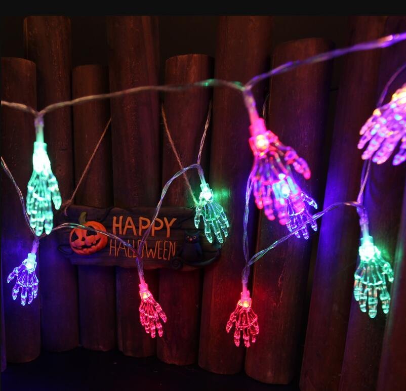 led halloween pumpkin string light 3