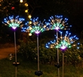 led fireworks garland christmas string