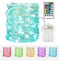 led copper wire garland christmas string light 2