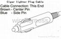 点烟器充电线 电烟器转接线 1