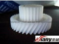 Plastic helical gear processing 5