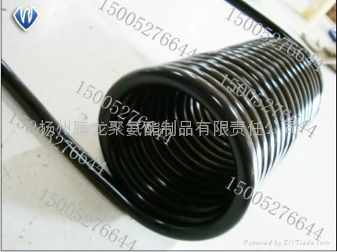  ABS Electrical Coiled CableTrailer Power Cord Cable 4