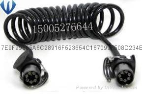 Trailer Connector Cables / Cord Truck ABS Power Cord 7 core 3