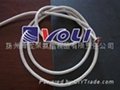 Silicone rubber  shielded  cable