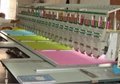 Dyed polyester embroidery thread