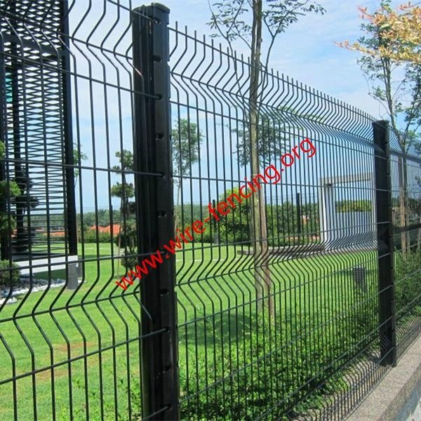hot dipped galvanized or powder coating welded peach post fence factory